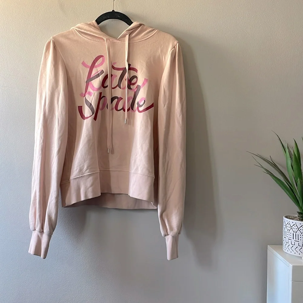 Kate Spade Pink Hoodie - Picture 2 of 2